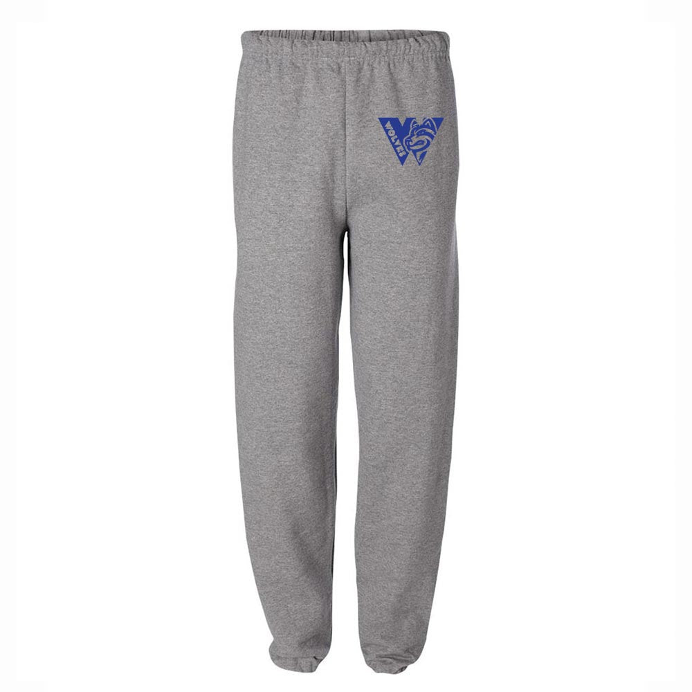 W Wolves ~ Sweatpants ~ Woodlawn Middle School