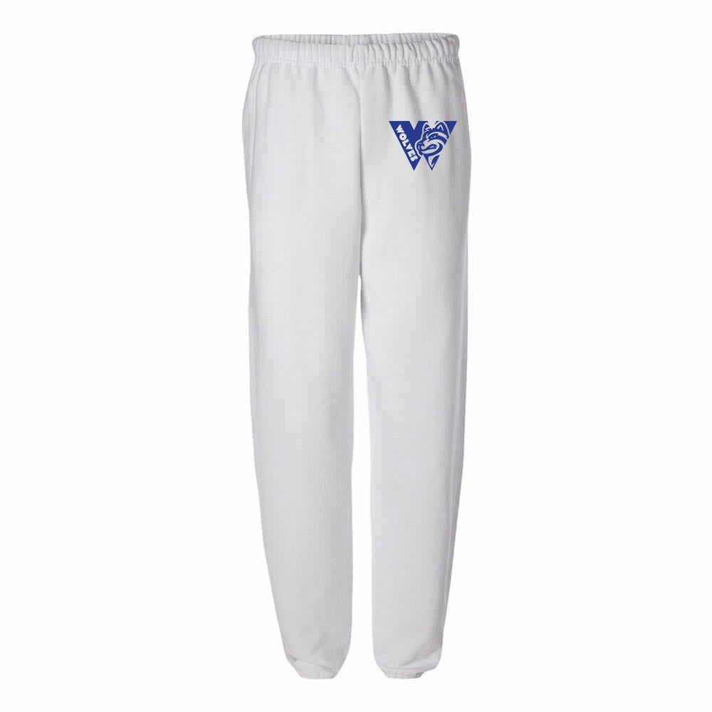 W Wolves ~ Sweatpants ~ Woodlawn Middle School
