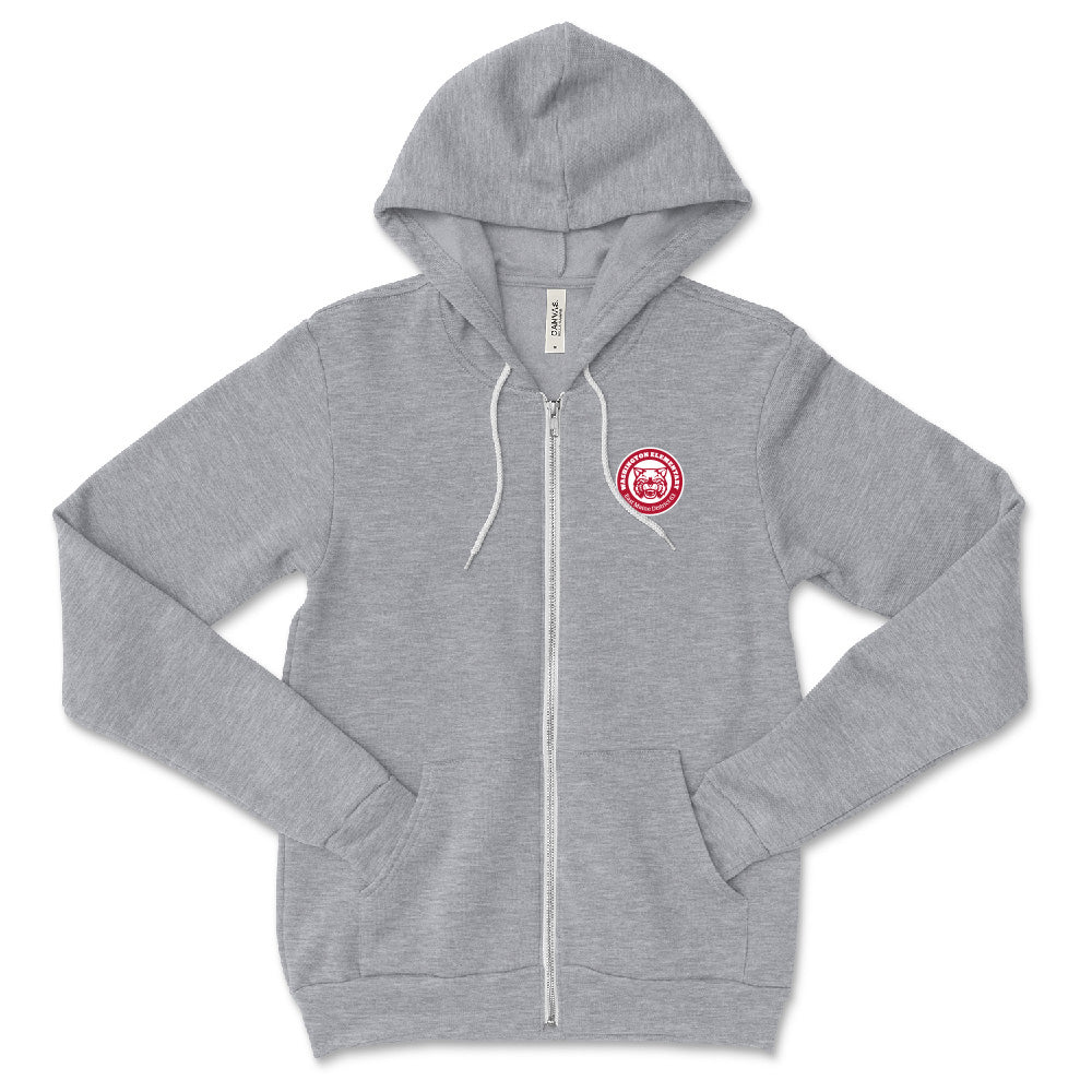 School Logo ~ Zip Hoodie ~ Washington Elementary School