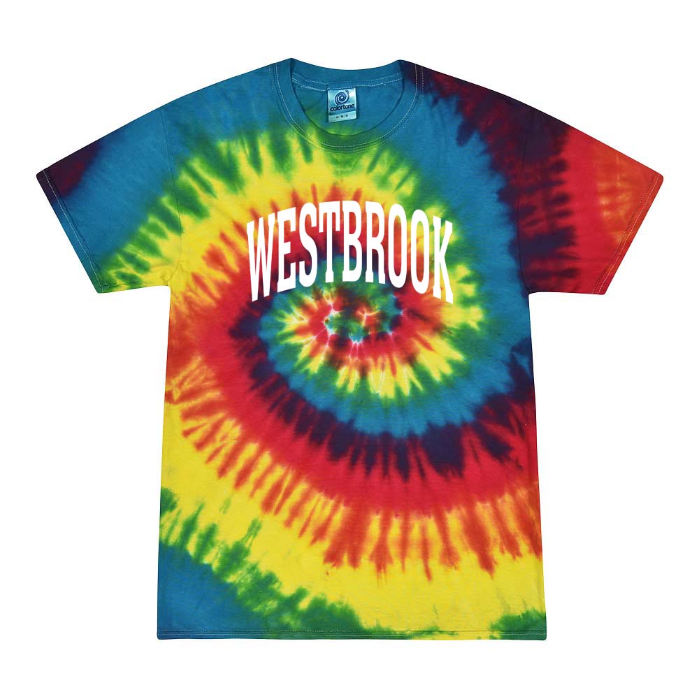 EXTENDED ARC TIE DYE TEE ~ WESTBROOK ELEMENTARY SCHOOL ~ youth & adult ~ classic fit