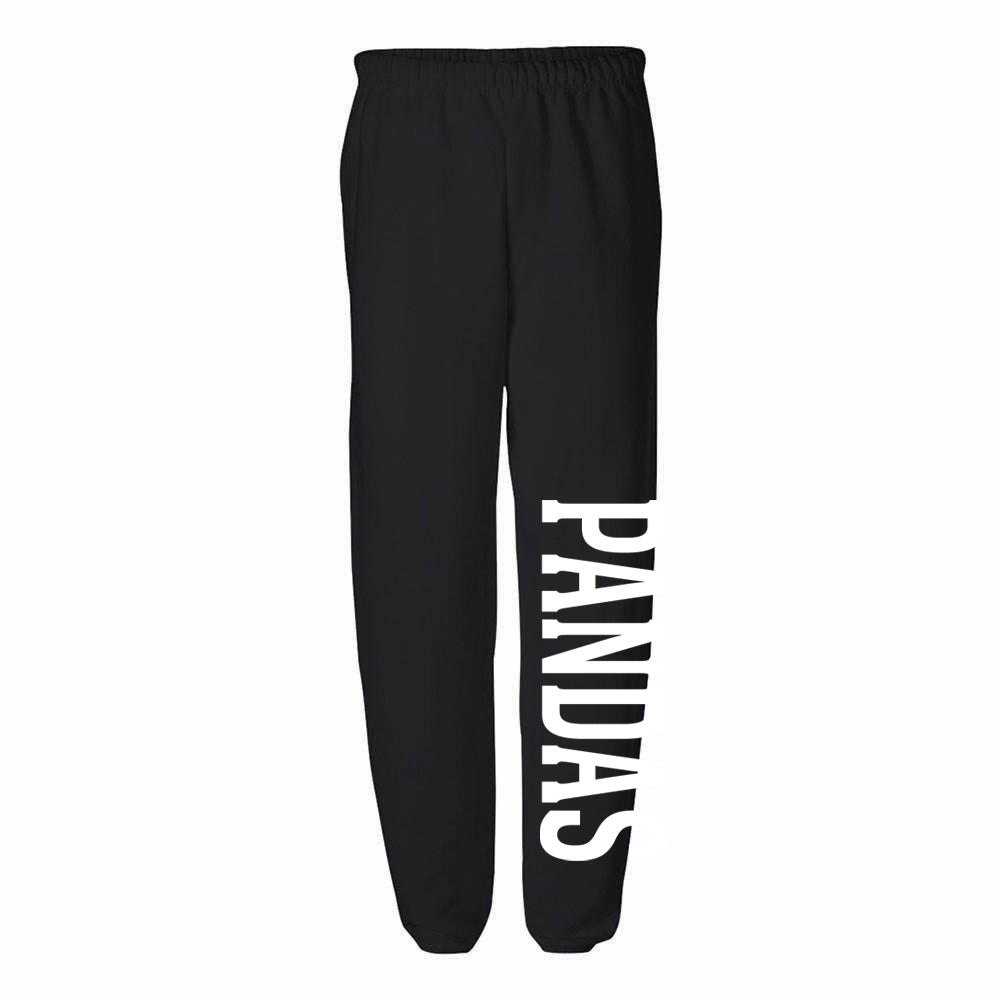 PANDAS SWEATPANTS ~ WESTBROOK ELEMENTARY SCHOOL ~ youth and adult ~ classic fit