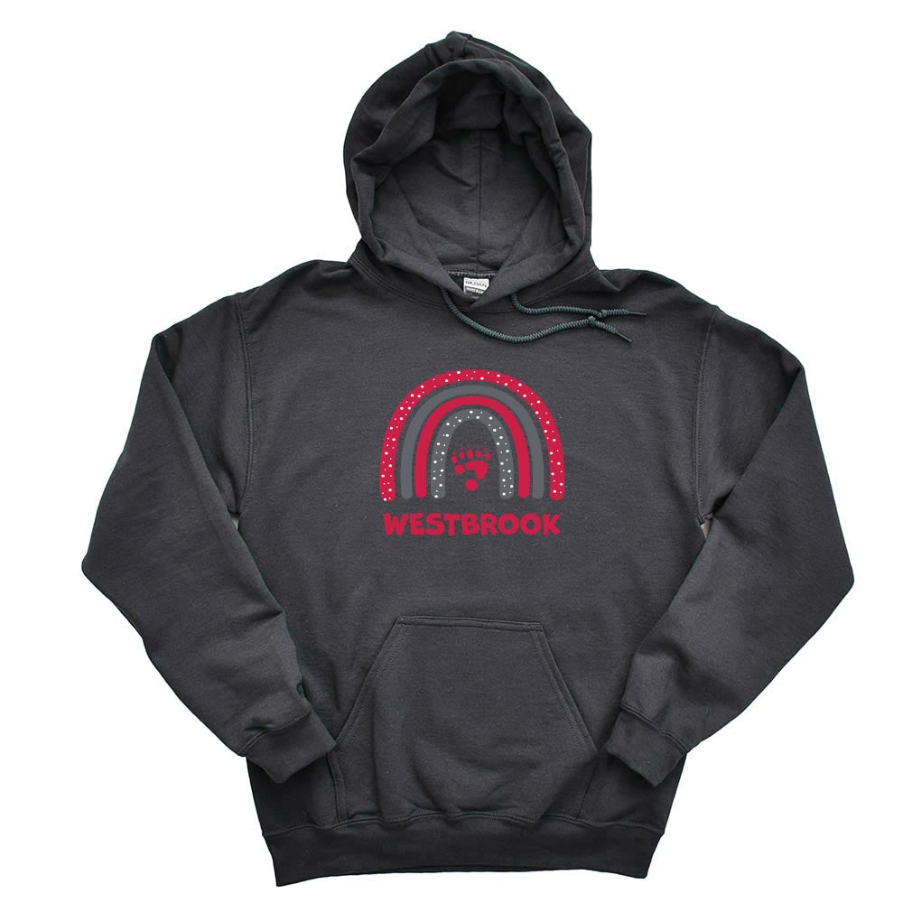 RAINBOW HOODIE ~ WESTBROOK ELEMENTARY SCHOOL ~ youth & adult ~ classic unisex fit