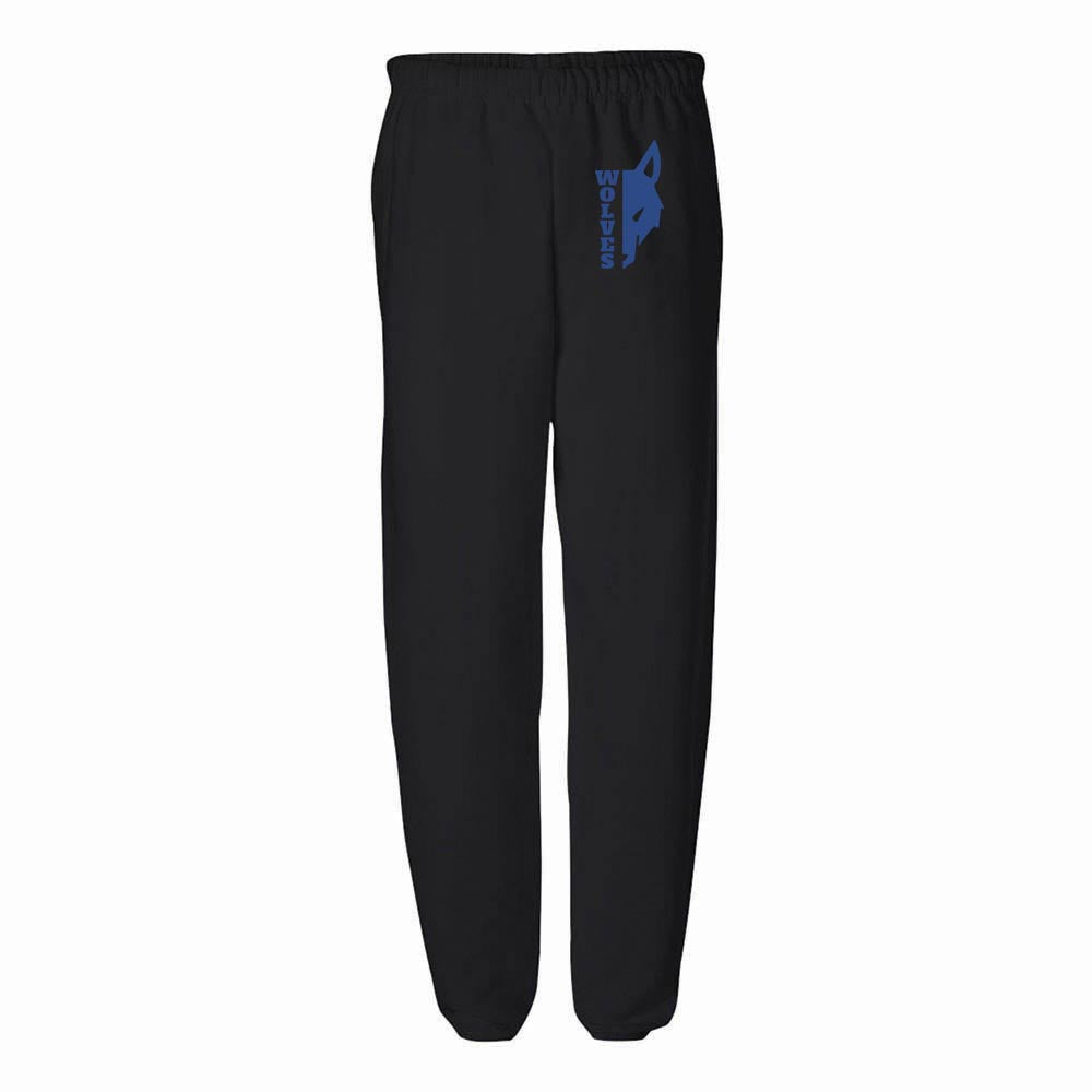 WOLVES SWEATPANTS ~ WILMETTE JUNIOR HIGH ~ youth & adult ~ classic unisex fit