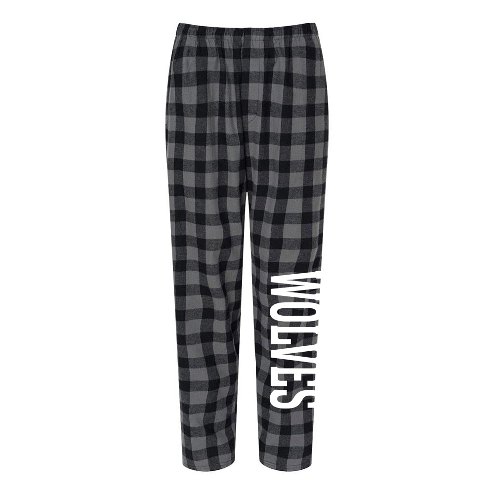 Wolves Pants ~ Flannel Pants ~ Wilmette Junior High School
