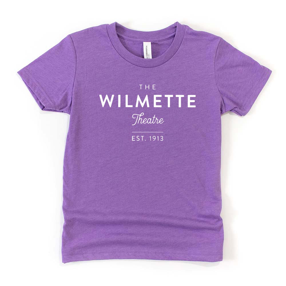 WILMETTE THEATRE ~ YOUTH TEE ~ classic fit