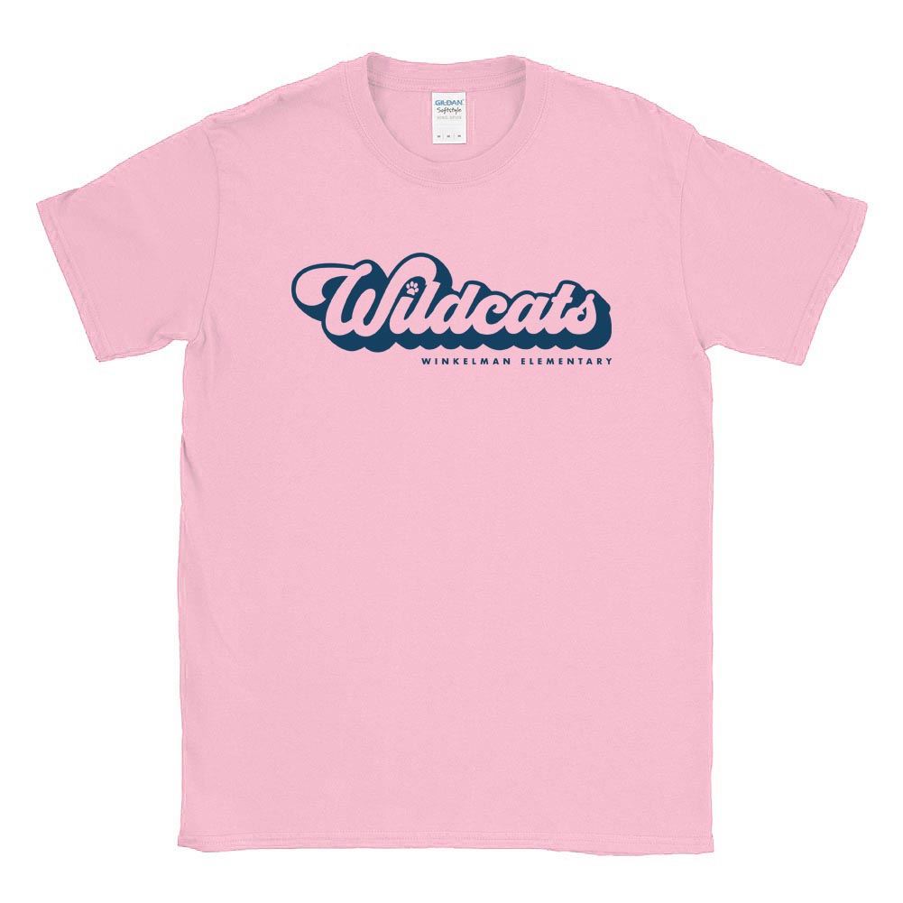 RETRO WILDCATS ~ WINKELMAN ELEMENTARY ~ youth & adult ~ classic unisex fit