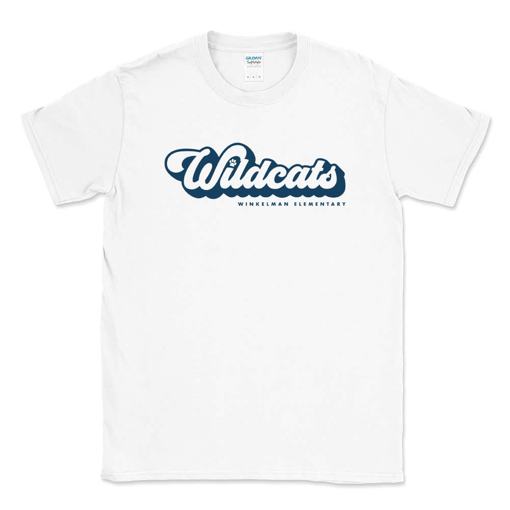 RETRO WILDCATS ~ WINKELMAN ELEMENTARY ~ youth & adult ~ classic unisex fit