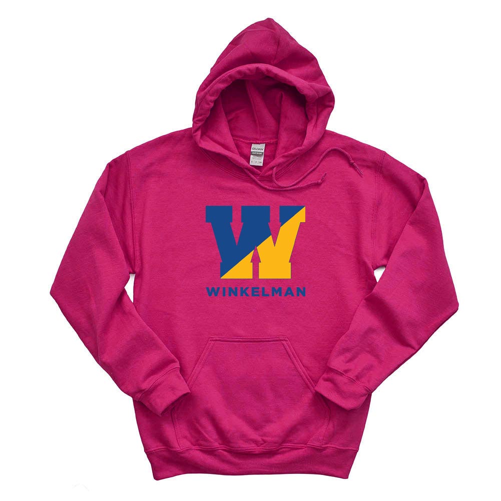 SPLIT W HOODIE ~ WINKELMAN ELEMENTARY ~ youth & adult ~ classic unisex fit