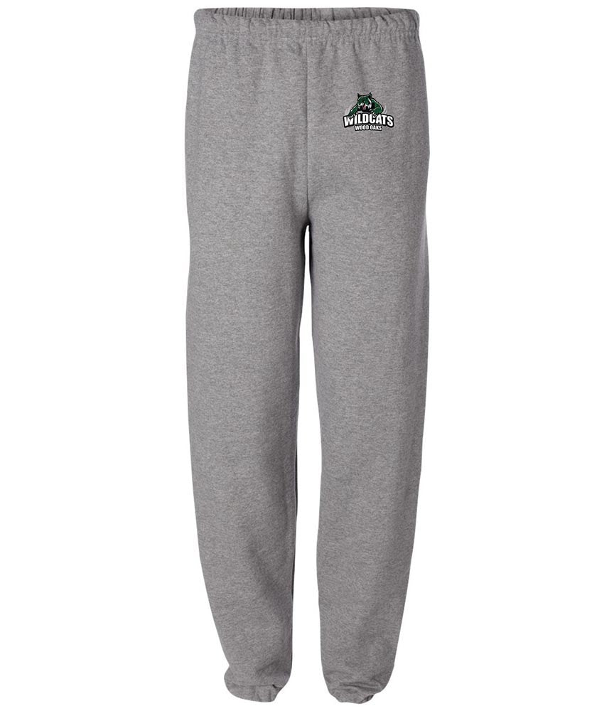 Wildcats Mascot ~ Sweatpants ~ Wood Oaks Junior High