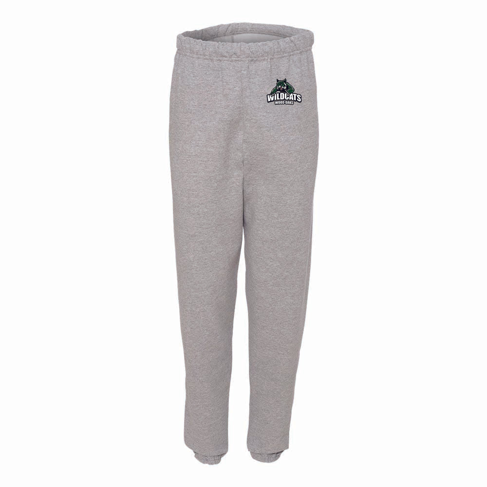 Wildcats Mascot ~ Sweatpants ~ Wood Oaks Junior High