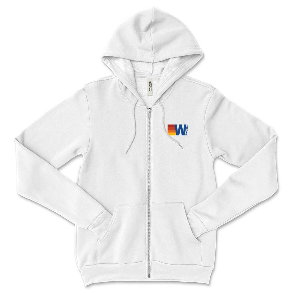 Wood Oaks Nation ~ Zip Hoodie ~ Wood Oaks Junior High