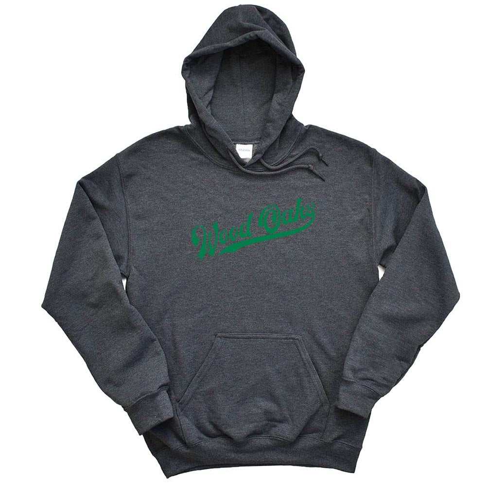 Retro Script ~ Hoodie ~ Wood Oaks Junior High