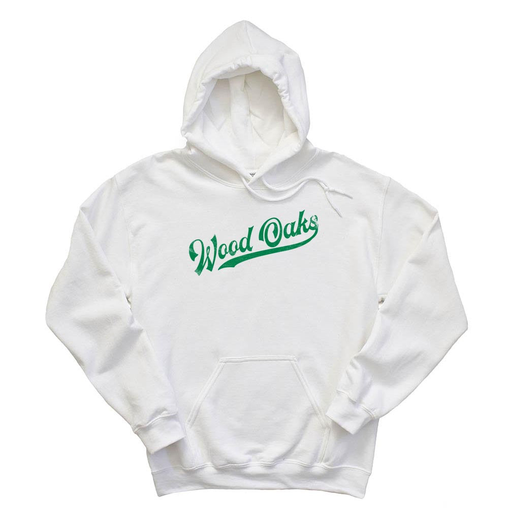 Retro Script ~ Hoodie ~ Wood Oaks Junior High