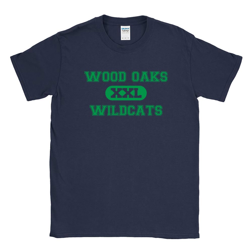 Wood Oaks XXL ~ Cotton T-Shirt ~ Wood Oaks Junior High