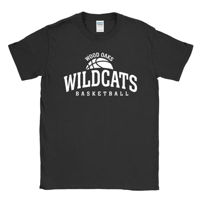 Basketball ~ Cotton T-Shirt ~ Wood Oaks Athletics