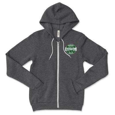 Basketball ~ Zip Hoodie ~ Wood Oaks Athletics