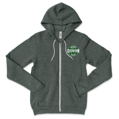Basketball ~ Zip Hoodie ~ Wood Oaks Athletics