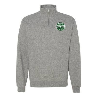 Basketball  ~ Quarter Zip Sweatshirt ~ Wood Oaks Athletics
