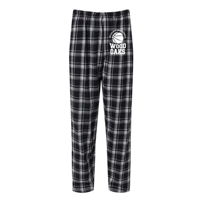 Basketball Flannel Pants ~ Wood Oaks Athletics