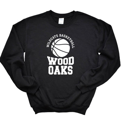 Basketball Sweatshirt ~ Wood Oaks Athletics