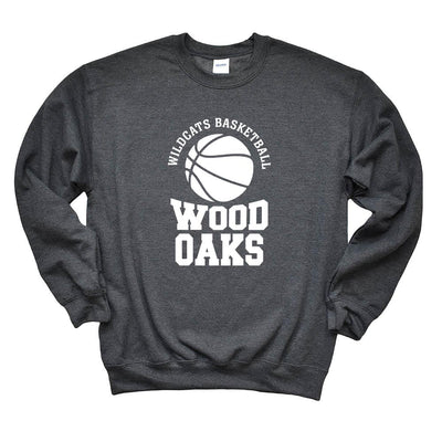 Basketball Sweatshirt ~ Wood Oaks Athletics