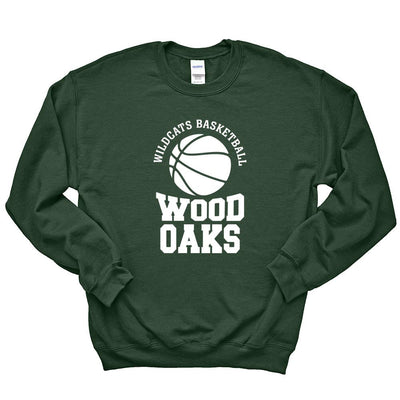 Basketball Sweatshirt ~ Wood Oaks Athletics