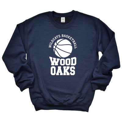 Basketball Sweatshirt ~ Wood Oaks Athletics