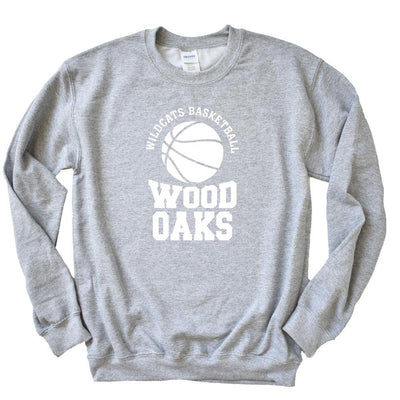 Basketball Sweatshirt ~ Wood Oaks Athletics