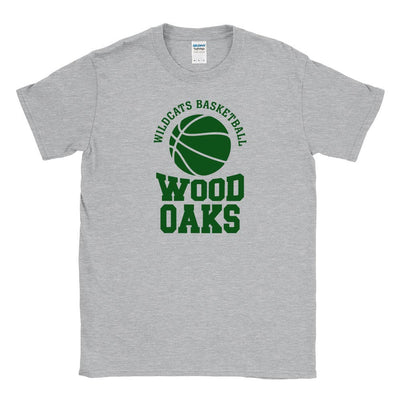 Basketball Stack ~ Cotton T-Shirt ~ Wood Oaks Athletics