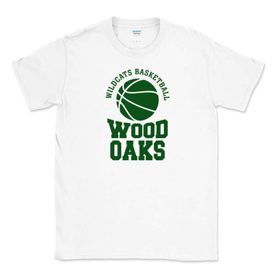 Basketball Stack ~ Cotton T-Shirt ~ Wood Oaks Athletics