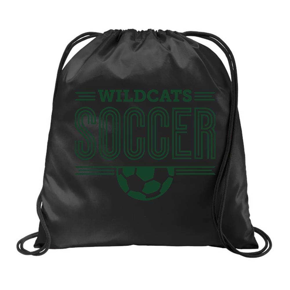 SOCCER DRAWSTRING BACKPACK ~ WOOD OAKS ATHLETICS