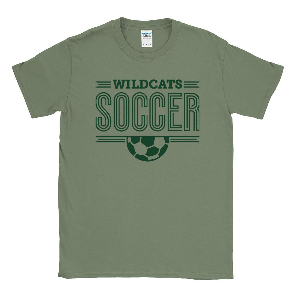 Soccer ~ Cotton T-Shirt ~ Wood Oaks Athletics