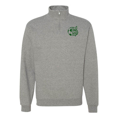 Soccer  ~ Quarter Zip Sweatshirt ~ Wood Oaks Athletics