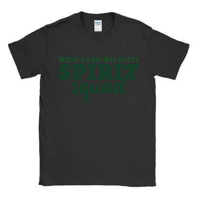 Spirit Squad ~ Cotton T-Shirt ~ Wood Oaks Athletics