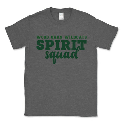 Spirit Squad ~ Cotton T-Shirt ~ Wood Oaks Athletics