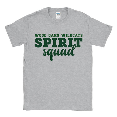 Spirit Squad ~ Cotton T-Shirt ~ Wood Oaks Athletics