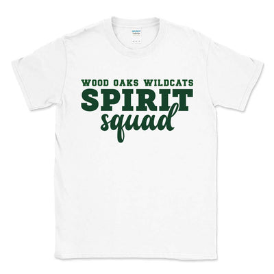 Spirit Squad ~ Cotton T-Shirt ~ Wood Oaks Athletics