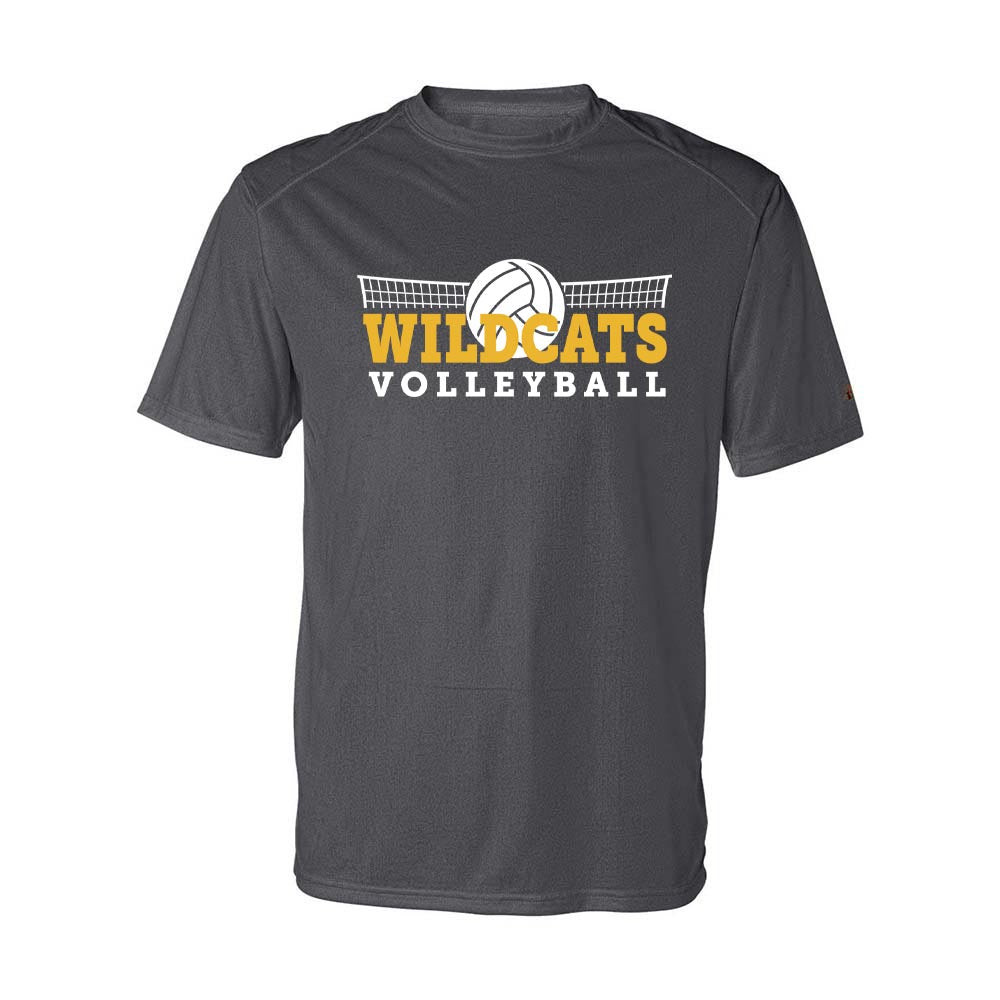 VOLLEYBALL PERFORMANCE TEE ~ WOOD OAKS ATHLETICS ~ youth & adult ~ classic fit