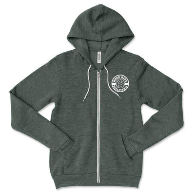 Volleyball ~ Zip Hoodie ~ Wood Oaks Athletics