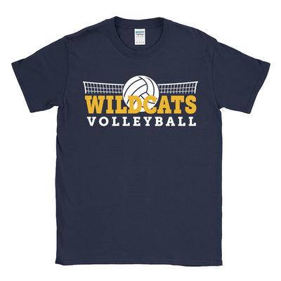 Volleyball ~ Cotton T-Shirt ~ Wood Oaks Athletics