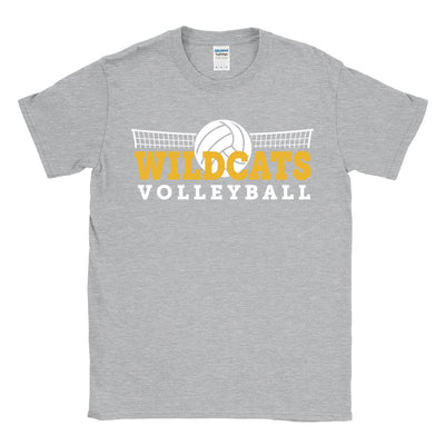 Volleyball ~ Cotton T-Shirt ~ Wood Oaks Athletics