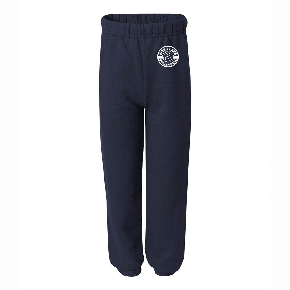 VOLLEYBALL SWEATPANTS ~ WOOD OAKS ATHLETICS ~ youth & adult ~ classic unisex fit