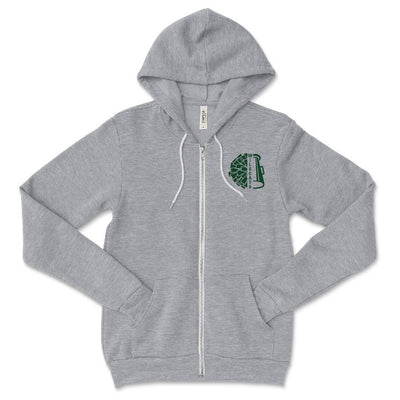 Spirit Squad ~ Zip Hoodie ~ Wood Oaks Athletics