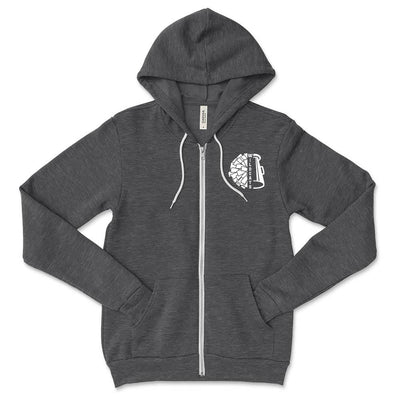 Spirit Squad ~ Zip Hoodie ~ Wood Oaks Athletics