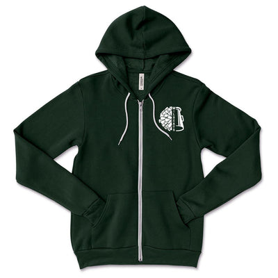 Spirit Squad ~ Zip Hoodie ~ Wood Oaks Athletics