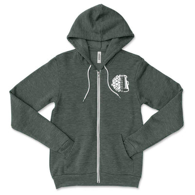 Spirit Squad ~ Zip Hoodie ~ Wood Oaks Athletics