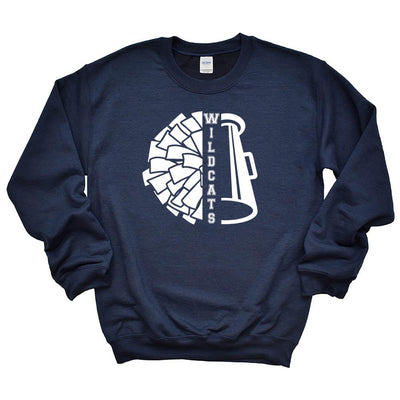 Spirit Squad ~ Crewneck Sweatshirt ~ Wood Oaks Athletics