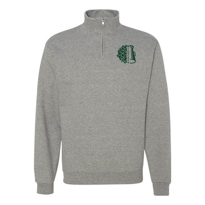 Spirit Squad  ~ Quarter Zip Sweatshirt ~ Wood Oaks Athletics