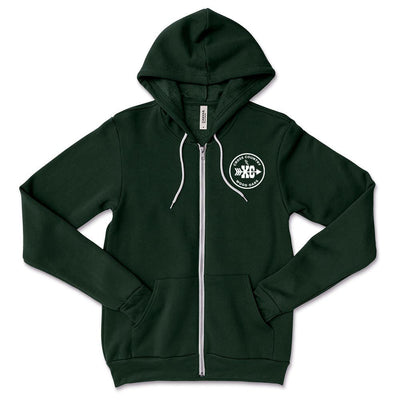 Cross Country ~ Zip Hoodie ~ Wood Oaks Athletics