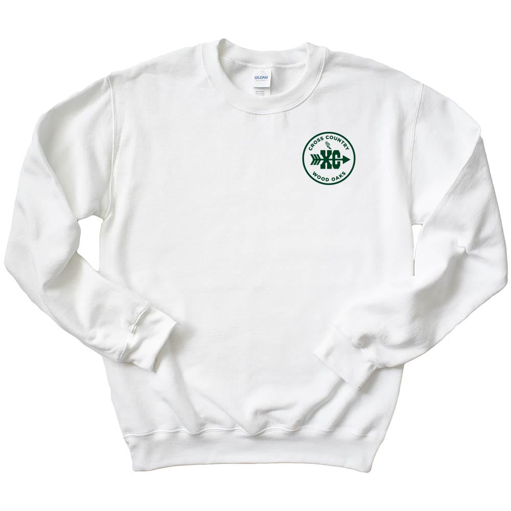 CROSS COUNTRY SWEATSHIRT ~ WOOD OAKS ATHLETICS ~ youth & adult ~ classic unisex fit